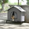 Foldable Weatherproof Pet House Cold Resistant Stray Cat Dog Bed Tent Portable Outdoor Winter Shelter Easy to Store