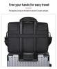 Men's Large Capacity Wear-Resistant Business Laptop Briefcase and Travel Handbag