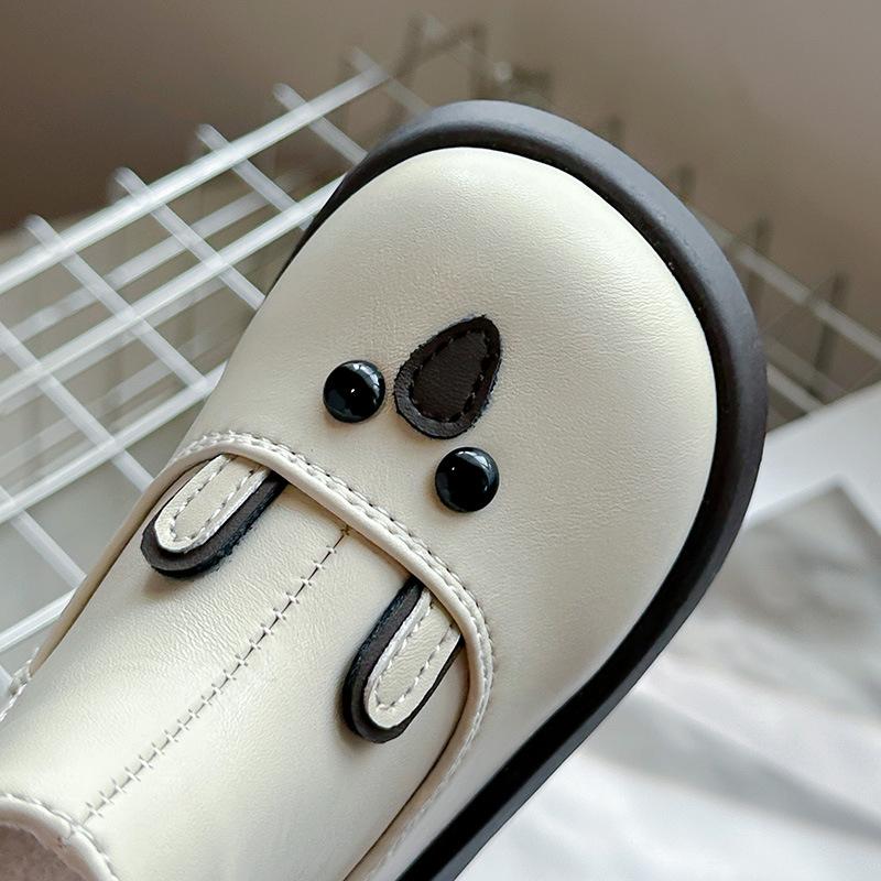 Warm Girl Boot Cute Cartoon Princess Girl Shoes Versatile Trendy Ankle Boot Anti Slip Short Boots Flat Bottomed Child Shoe Botas
