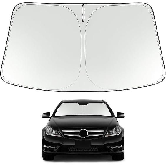 Proadsy 2025 Upgrade Front Windshield Sun Shade Foldable RAV4 Sunshade Protector Fit -2025 RAV-4 SUV Crossover, TRD Off-Road, LE XLE Premium Limited