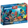 Playmobil 72078 Diving Police Officers and Treasure