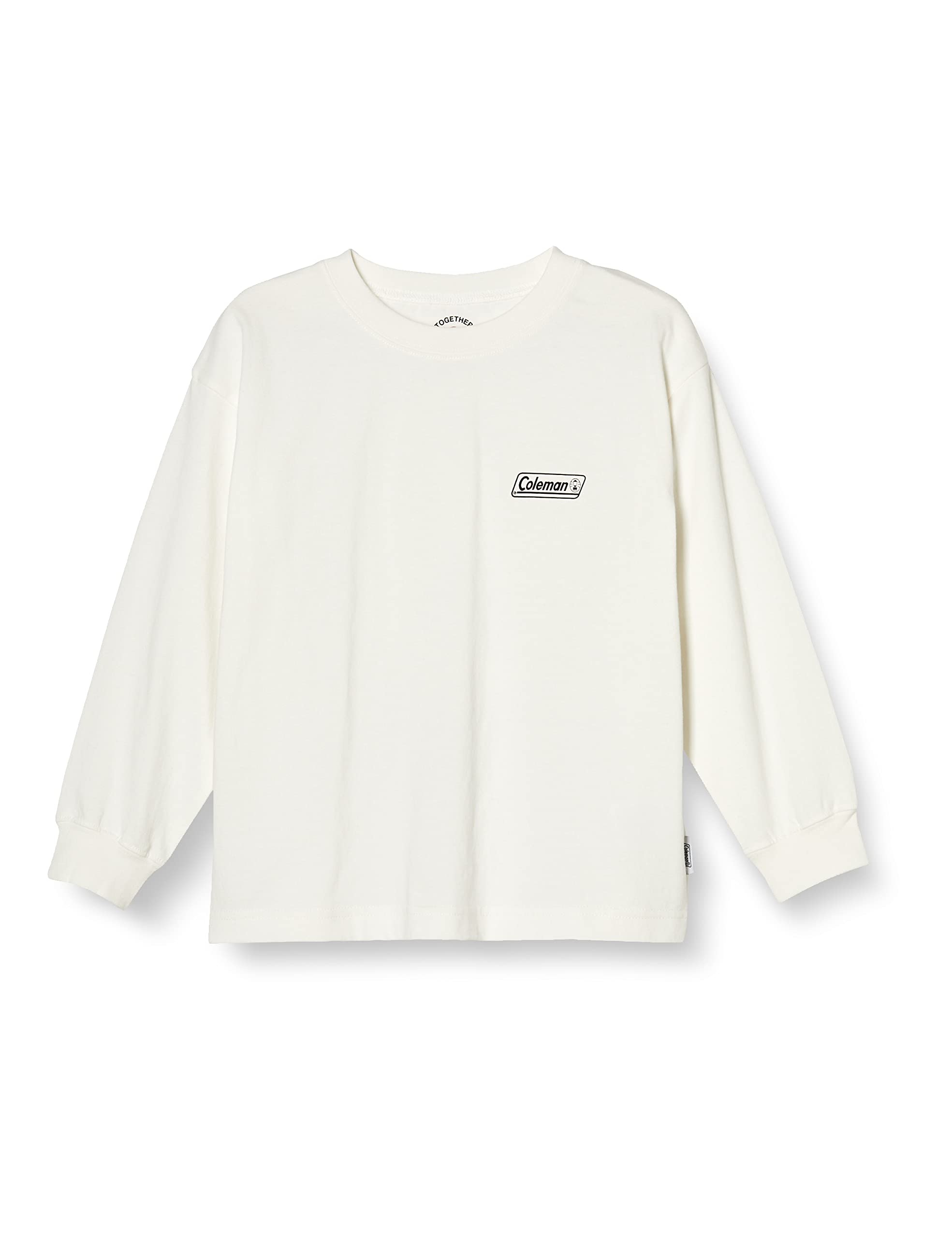 

Прочная рабочая футболка Coleman с принтом тяжелого фонаря, размер 130, с длинным рукавом, детская, белая белый