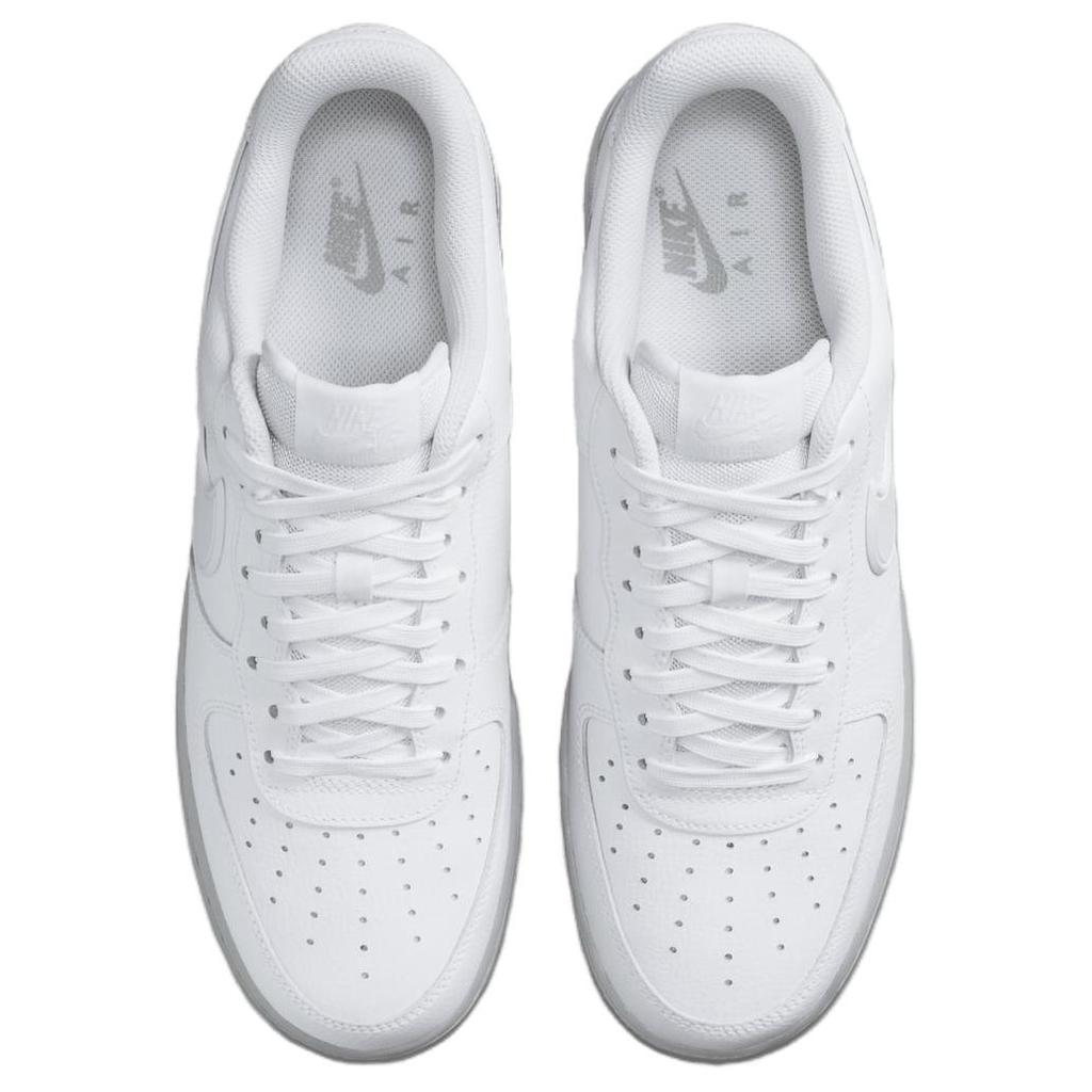 Nike Air Force 1 Low White Light Smoke Grey Sole Sneakers HV6418-100