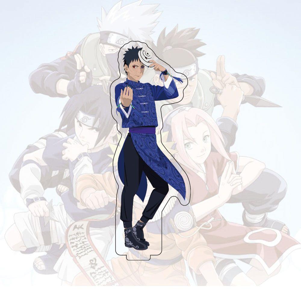 Naruto Acrylic Support Anime Figure Kakashi Hinata Sasuke Two Sided Acrylic Desktop Decoration Collect Children S Model Toy