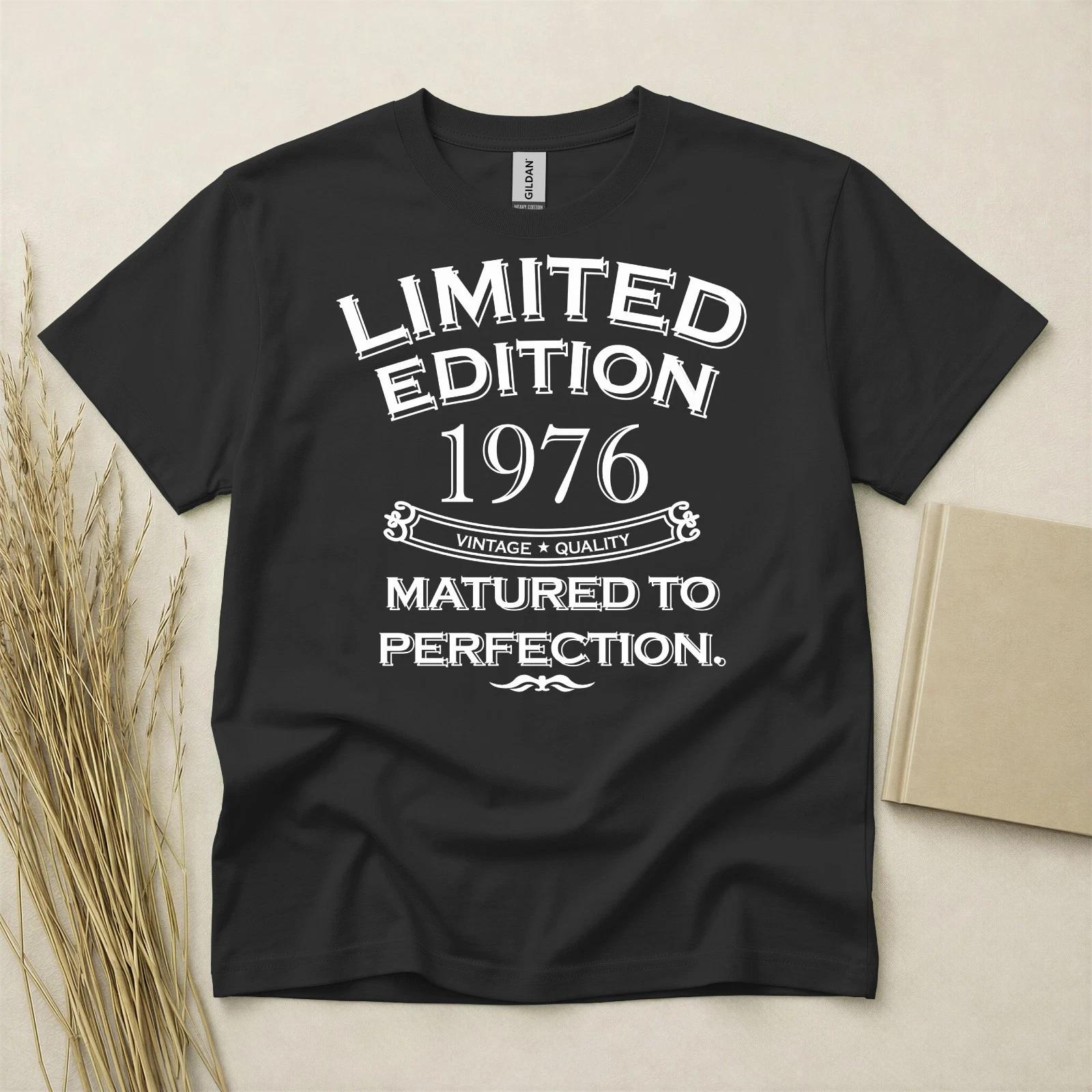50th Birthday Shirt Born In 1976 50 Years Old Gifts Limited Edition Vintage Tee XL