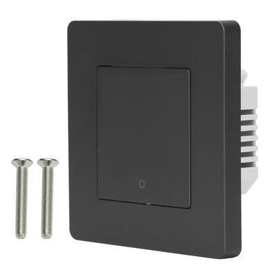 Smart Switch 1 Way Timing Controller Scene Switch Remote Control AC 100?240V for Light Curtain Grey