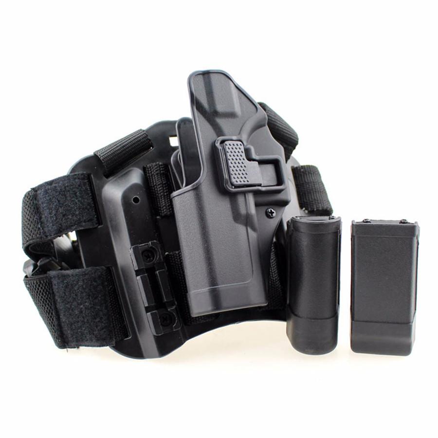 Tactical Right Hand Drop Leg Thigh Pistol Holster for Glock17 19 22 23 31 32