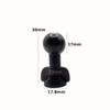 Plastic 17mm Ball Head Adapter Universal Phone Stand Converter Easy to Operate for 1/4 Nut Phone Holder & Tripods Stand
