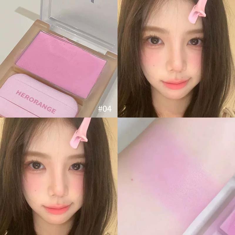 Bobo Milk Mist Blush Cream 2025 New Expanding and Contracting Color Nude Makeup Natural Matte Potato Mud Girl Blush Palette