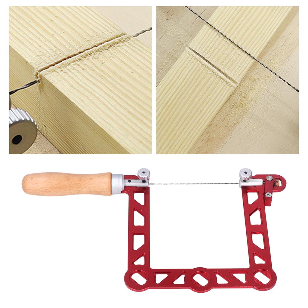 3/4/5 INCH Hand Coping Saw Mini Woodworking Hand Saw U Shape Wooden Handle Coping Saw for Jeweler Metal Processing
