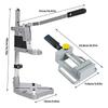 Electric Drill Press Stand Tool Drill Stand Benches Clamps Drill Press Stand for Hand Drill Workstations Repair Tool Clamps