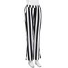 Women's Fashion Stripe Flare Pants With Pockets Casual Pants Yoga Dance Pants