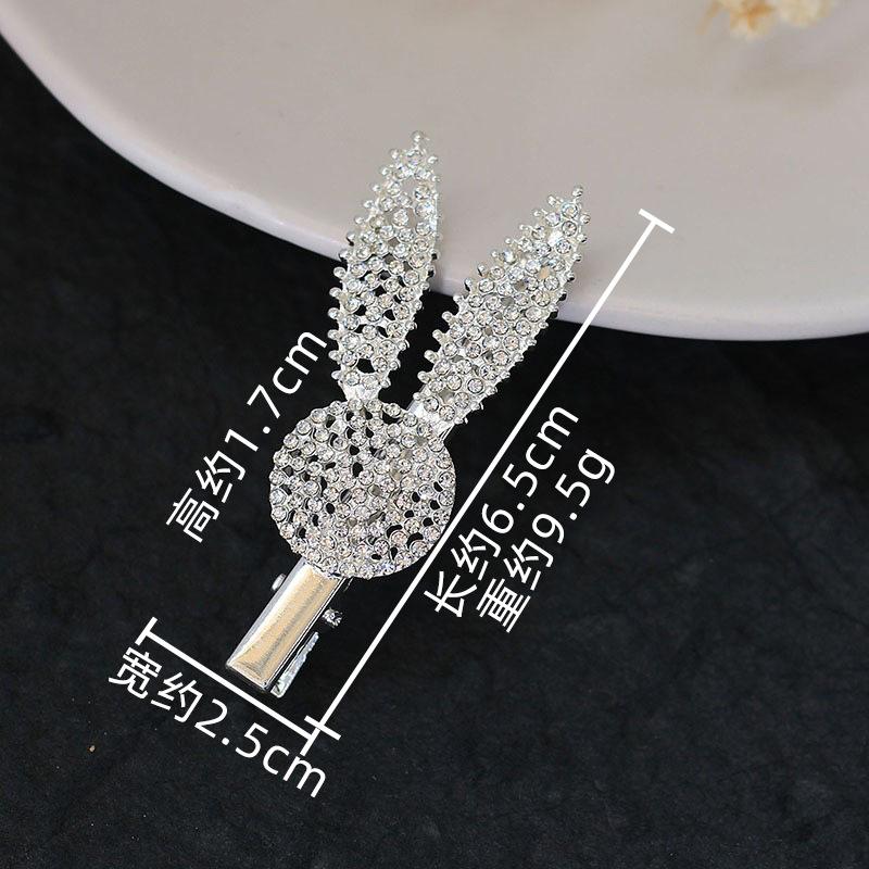 Listed Bow Imitation Pearl Hairpin Female, Broken Hair Edge Clip One Word Hairpin Bangs Side Temperament Hair Accessories