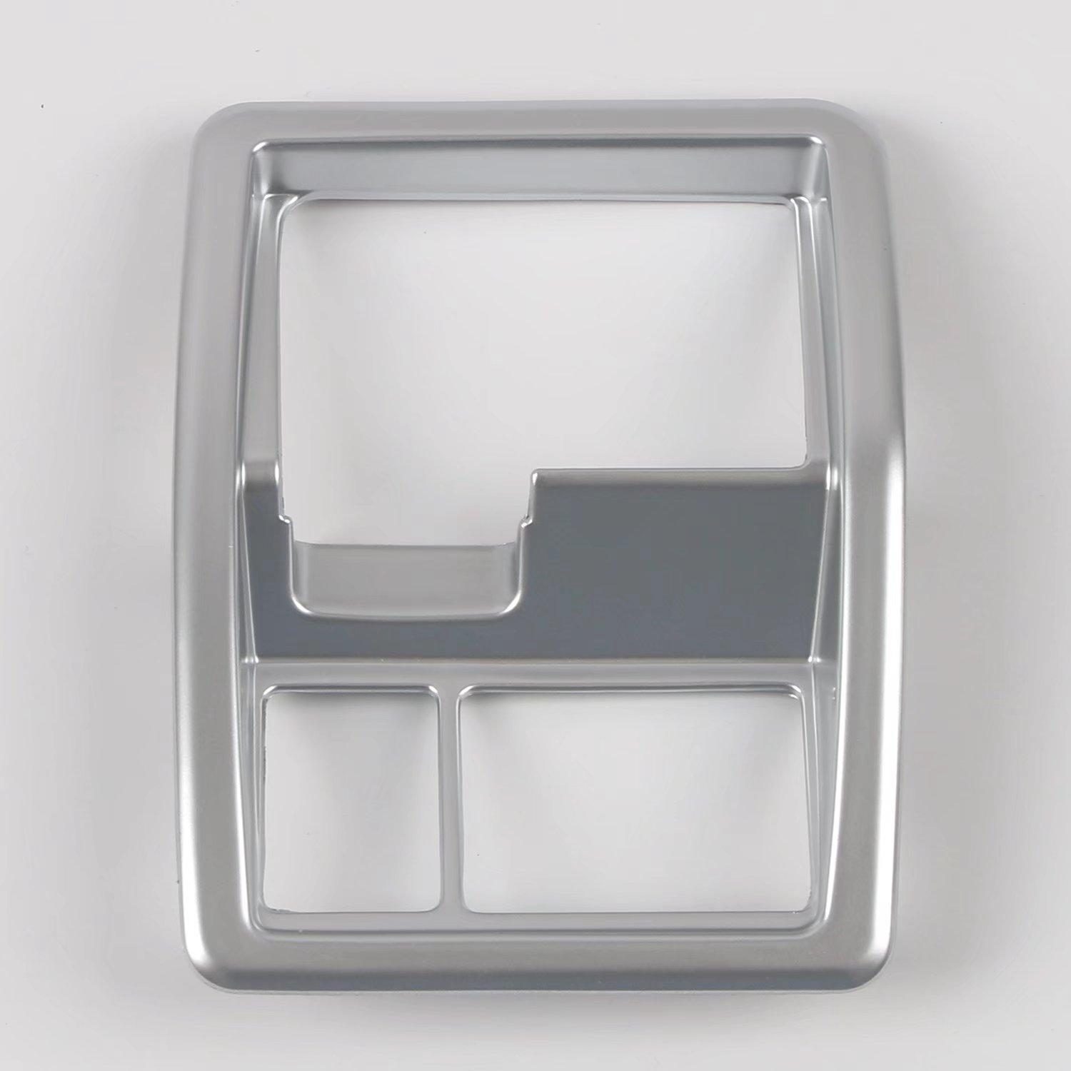 For Honda Odyssey   2024 ABS Plastic Headlight Switch Frame Trim Covers Car Styling Accessories Interior Decoration Matte Silver