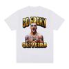 Charles Oliveira Do Bronx Fan Gift T Shirt Unisex Women Fashion Vintage Short Sleeve Tshirts Casual Cotton Cool Oversized Tshirt