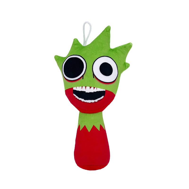 SprunkiPlush Toy Mr Fun Computer SprunkiPlushie Soft Toy Horror Games Cartoon Pillow Stuffed Doll Christmas for Birthday Gifts