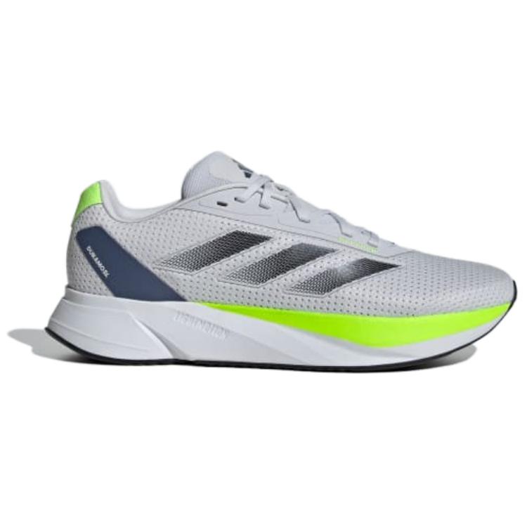 Adidas Duramo Sl Comfortable Versatile Non-Slip Breathable Lightweight Low-Top Running Shoes Unisex Running Shoes Gray Green IF1200
