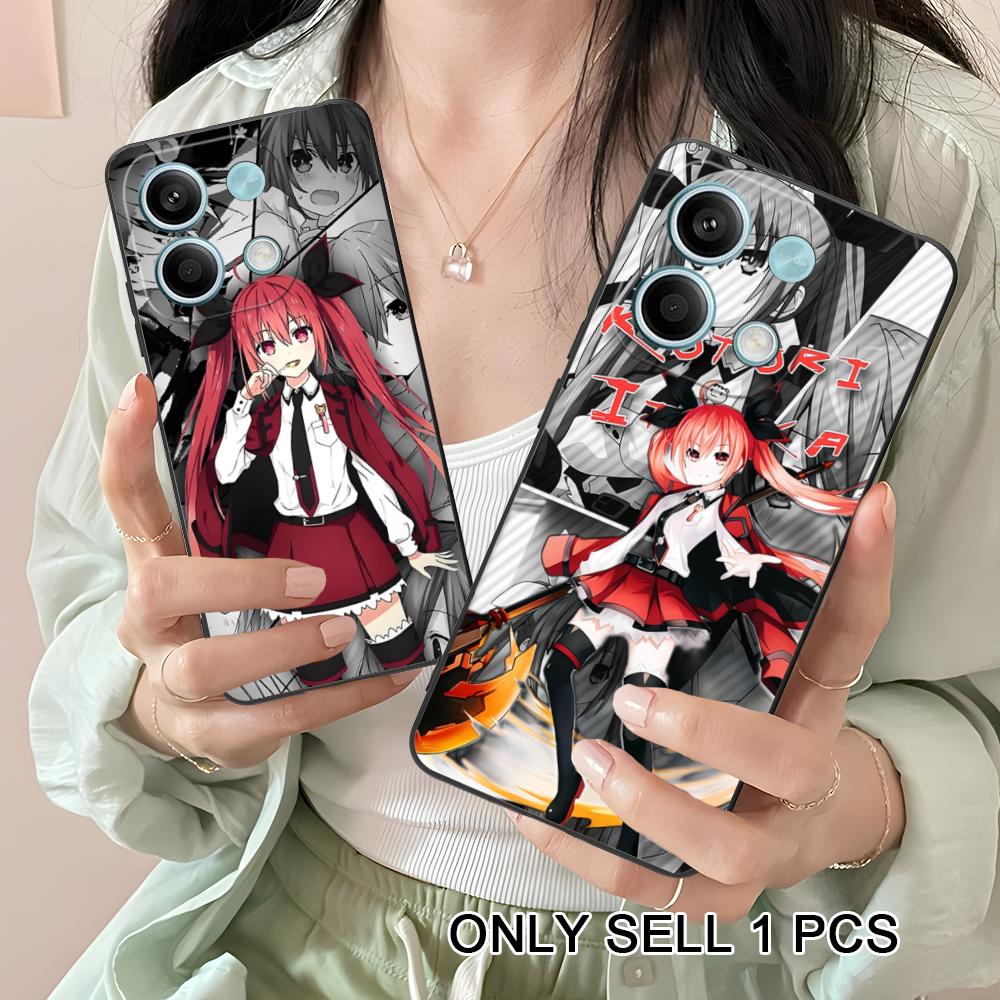 Date a Live Kotori Itsuka Matte TPU Mobile Phone Case for Xiaomi Redmi Note 14 13 12 11 S Pro Plus 4G 5G Colorful Printing Cover