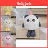 Fluffy Plush Cartoon Keychain Backpack Charm Cute Key Ring For Girls And Kids