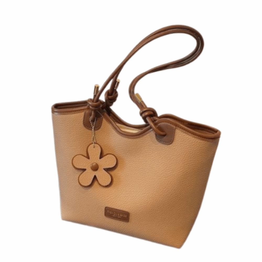 

Large Capacity Student Tote Bag Retro Single-shoulder Bag Women s Shoulder Bag Spring Summer