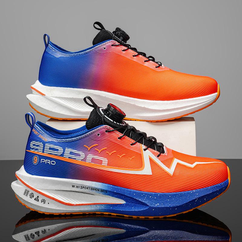 Scarpe da Corsa da Uomo con Piastra in Carbonio Speciali per Maratona Atletiche Traspiranti Leggere da Donna Comfort Peluche Atletiche Antiscivolo Scarpe Atletiche