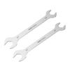 2-Pack Thin Wrench, 24mm X 27mm, Double-Ended, Spanner Set, Thin, Double-Opening Wrench, 2 Sizes Per Wrench, Short Type, Flat Wrench, Repair To