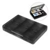 Mikankawa Cassette Soft Holds 22 Holds 28 Memory Stylus Portable DS/3DS Case, Case, Cards, Compact, Items, Cards, Pen, Portable, (Black)