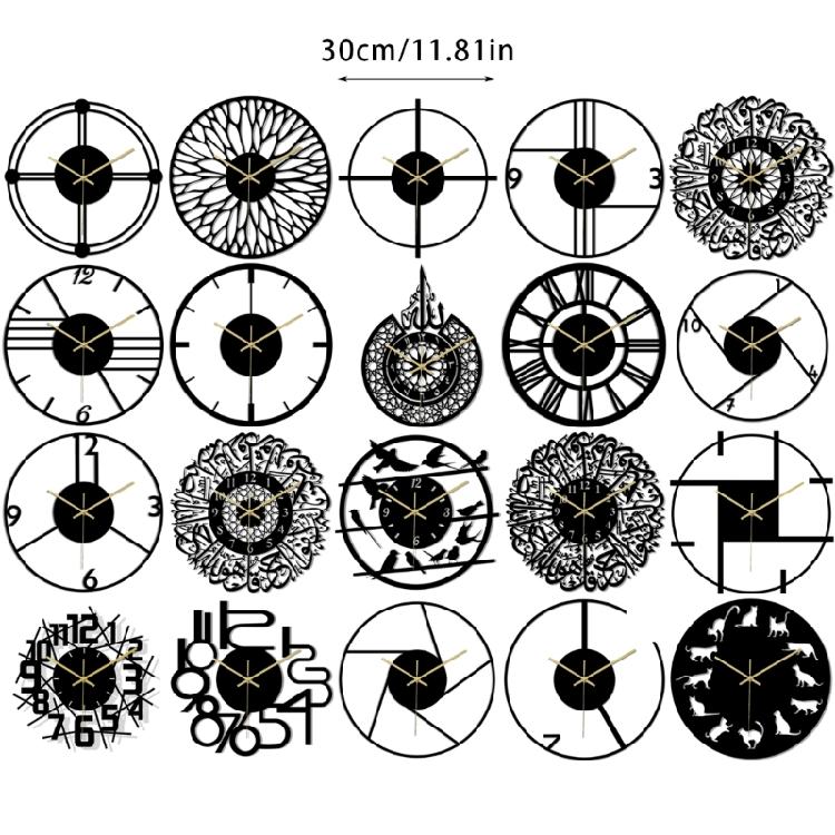 Simple Wall Clock Quiet Not Ticking Wall Clock Quiet Movement Room Decors