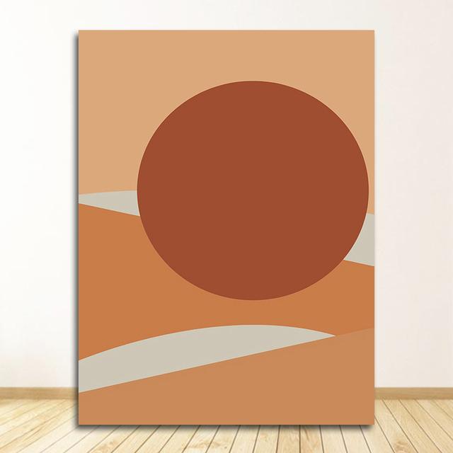 Posters And Prints Wall Pictures For Living Room Decor Abstract Girl Plant Leaf Vintage Poster Wall Art Canvas Painting Nordic