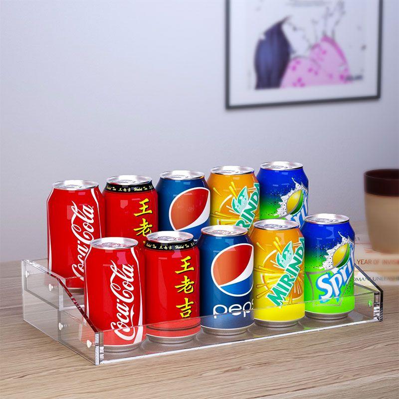 Clear Acrylic Supermarket Convenience Store Table Counter Cigarette Shelf Display Chewing Gum Rack Drink Snacks Display Stand