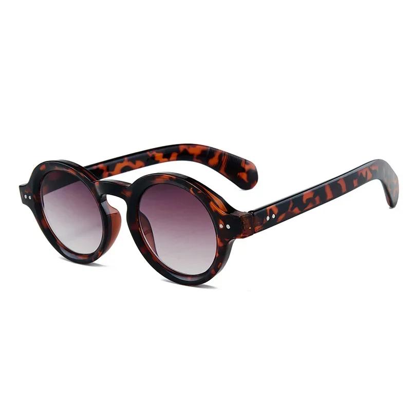 High-End Retro Round Reading Glasses Literature And Art Sunglasses For Women And Men Fashion Hd Eye Protection 0 To +4.0