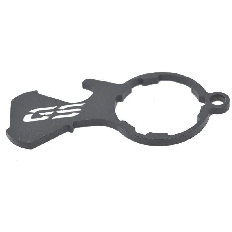 Black, Silver Applicable for BMW R1200GS LC Adventure Motor Motorcycle Oil Cap Removal Nut Installation Wrench Tool