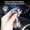 One-Button Start Button Cover for Metal Car One-Button Start Joystick Engine Start or Stop Control Lever Decoration Accessories