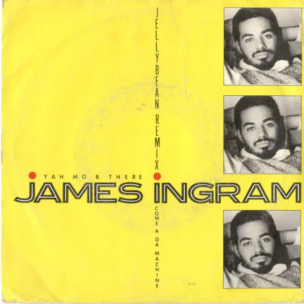 

7-дюймовая пластинка JAMES INGRAM Yah Mo B There Jellybean Remix E W9394 Qwest Records 1983 UK SoulFunk Б/у