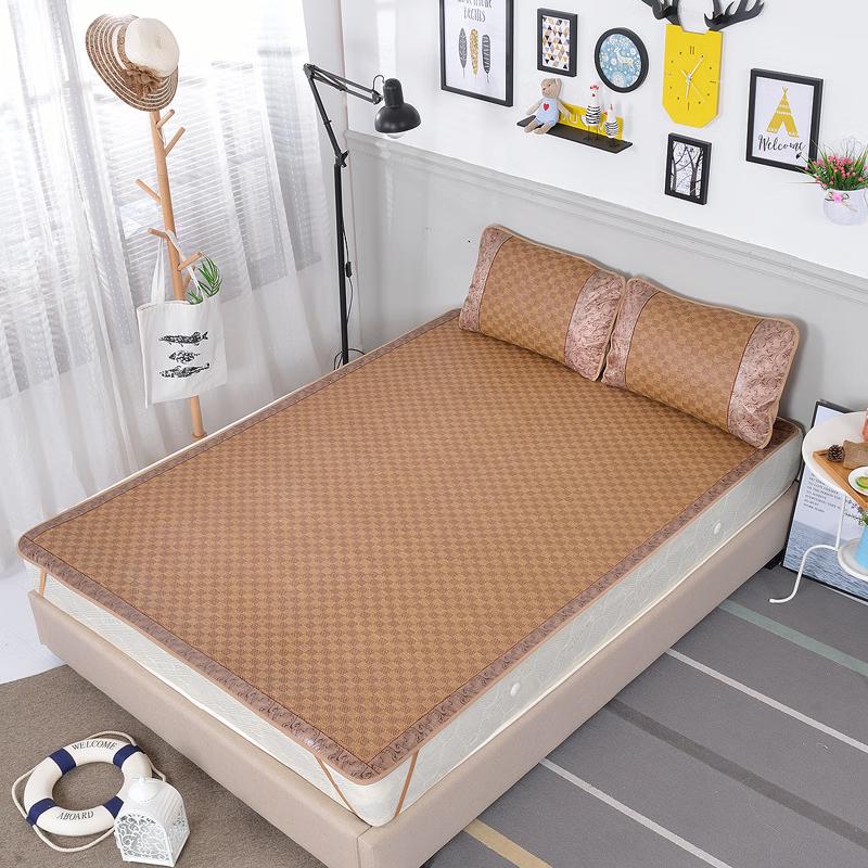 Foldable Rattan Ice Silk Cooling Mat