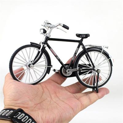 Collectable Bicycle Art Full of Sculpture Stand Stable Alloy Personality Simulation Art Bicycle Home Decor