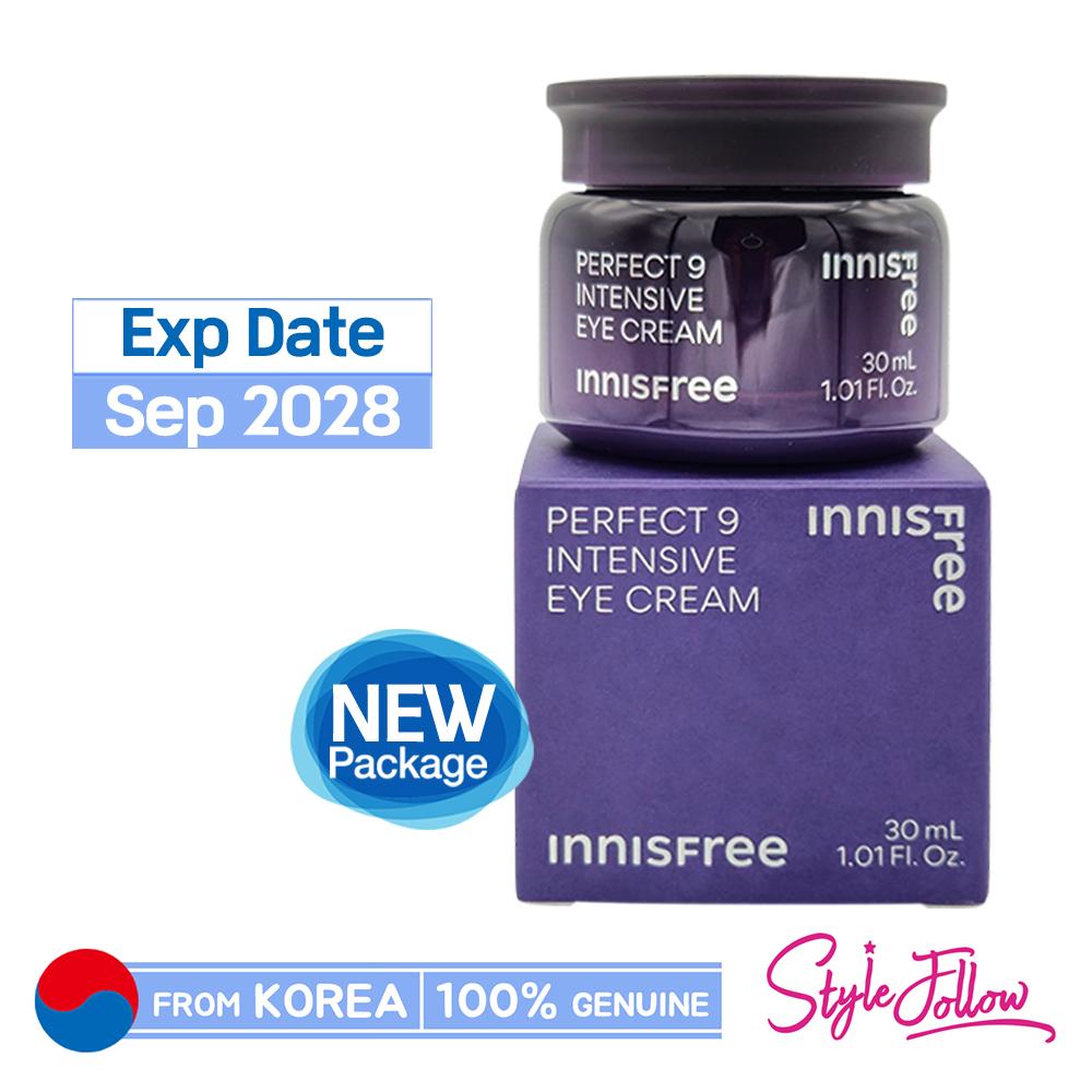 

[INNISFREE] Perfect 9 Интенсивный крем для глаз 30 мл 1pc + Sample Gifts