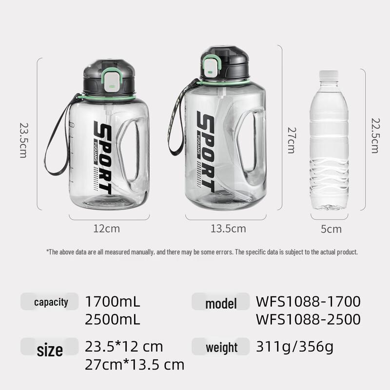 Fuguang Large Capacity Tritan Sports Water Bottle