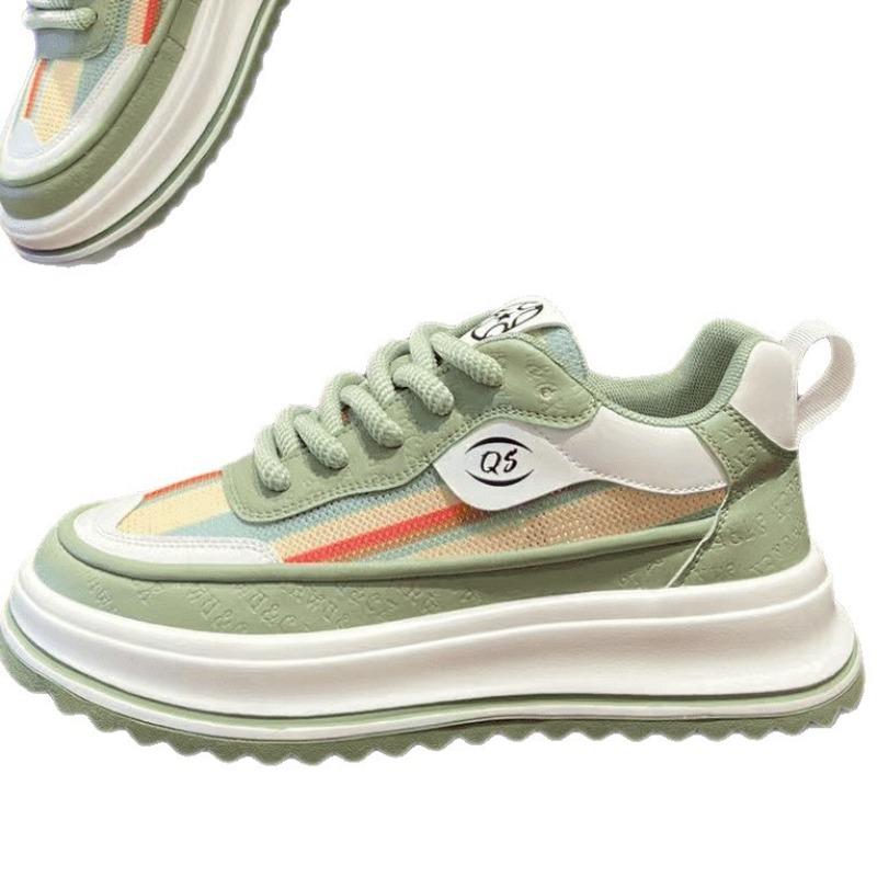 Herrskor Sommar Nya Andningsbara Sneakers för Män Bekväma Platåskor Casual Lätta Canvas-skor Tenis Masculino