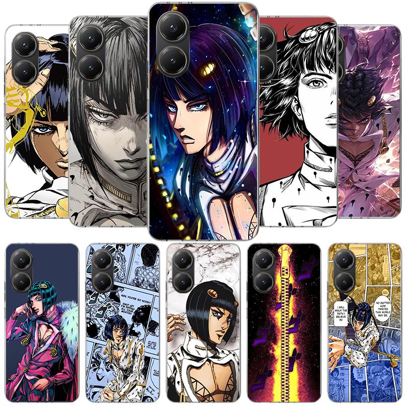 JoJo Adventure Bruno Buccellati Phone Case For Xiaomi Poco F7 Ultra X7 X6 X5 Pro M7 Redmi 15C 15 13C 13 12C 12 10C 10 9A 9C 9T 9