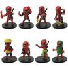 Character Deadpool Model Toys Cute Cartoon Living Room Tabletop Decor Dolls