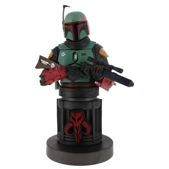 Figurine support & chargeur pour manette et smartphone - exquisite gaming - boba fett