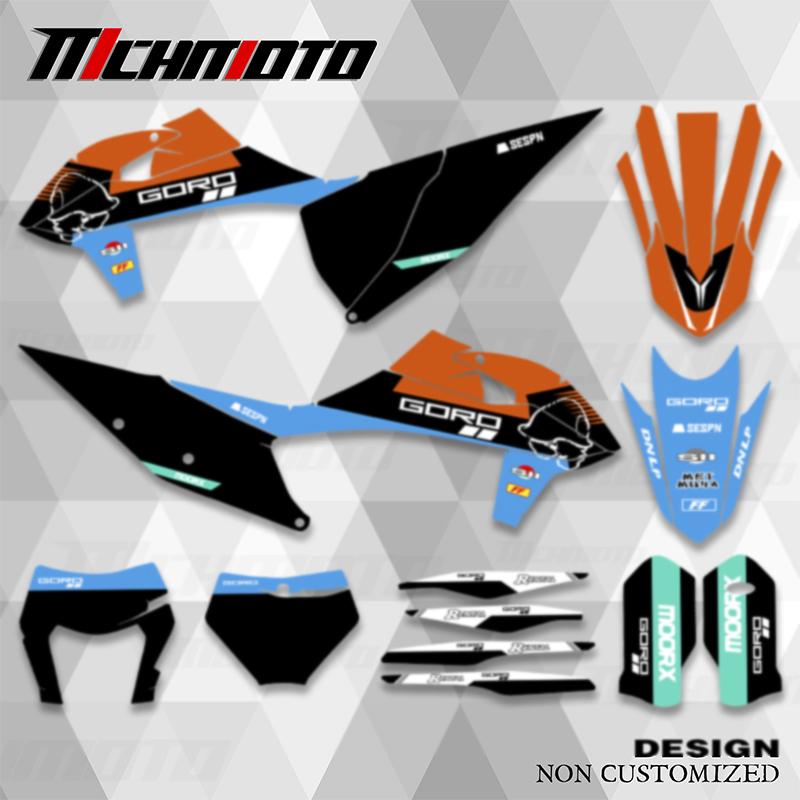 MCHMFG For KTM 125 250 350 450 500 SX SXF EXC XC XCW SIX DAYS SIXDAYS Graphics Decals Stickers 04