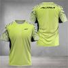 Men's T-shirt Fast Drying Badminton Training Clothes Table Tennis Clothes Printed Running Tees Unisex Breathable Sportswear Tops