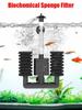 Aquarium Luftpumpe Skimmer / Biochemischer Schwammfilter Mit Luftpumpe, Aquariumfilter für Aquarium Aquarium Luftpumpe Skimmer