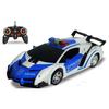 Multifunctional Robot Toy, RC Car, Transforms Into a Robot, High Stability, Shockproof, Kids Toy, Gift (Police Car)