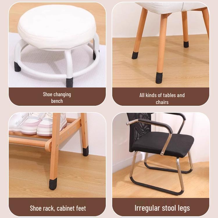 Self-Adhesive, Multi-Functional Band: Protects Table/Chair/Stool Legs, Silent, Wear-Resistant, Non-Slip, Elastic, Universal Fit