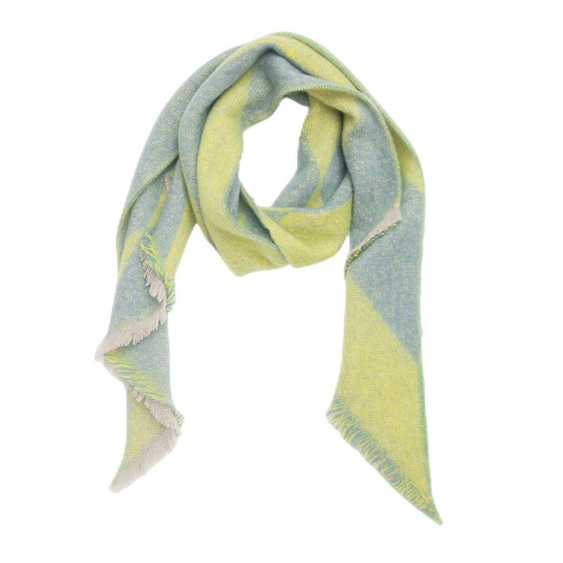 Diagonal Scarf Fashion Women Shawl Yarn Rhombus Shawl Circle Keep Warm