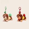 Stretchable With Dachshund Green Pepper Tomato Plush Keychain Pendant Gift Kids