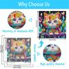 New Full Diamond Diamond Painting 4-Piece Set Children'S Cartoon Diy Hand-Pasted Painting Point Diamond Crystal Painting